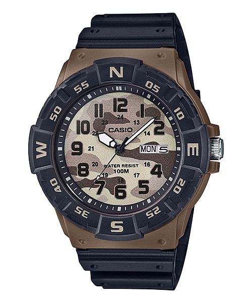 นาฬิกา Casio STANDARD Analog-Men' รุ่น MRW-220HCM-5BV ของแท้ รับประกัน 1 ปี