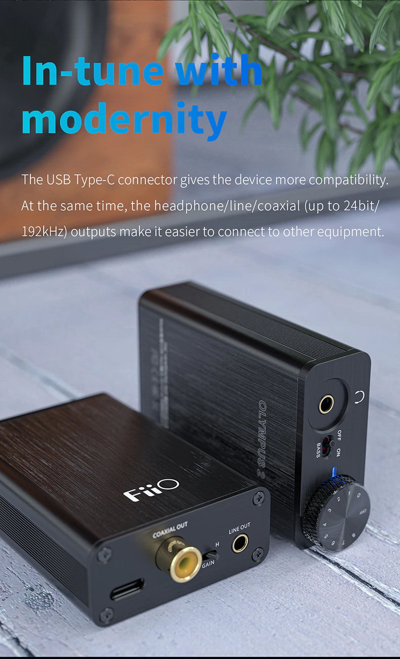 FiiO E10K-TC USB DAC + Amplifier 2 in 1 ประกันศูนย์ไทย