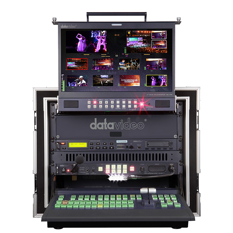 DATA VIDEO HS-2850 HD/SD 12 Channel Mobile Video Studio ราคาพิเศษ call