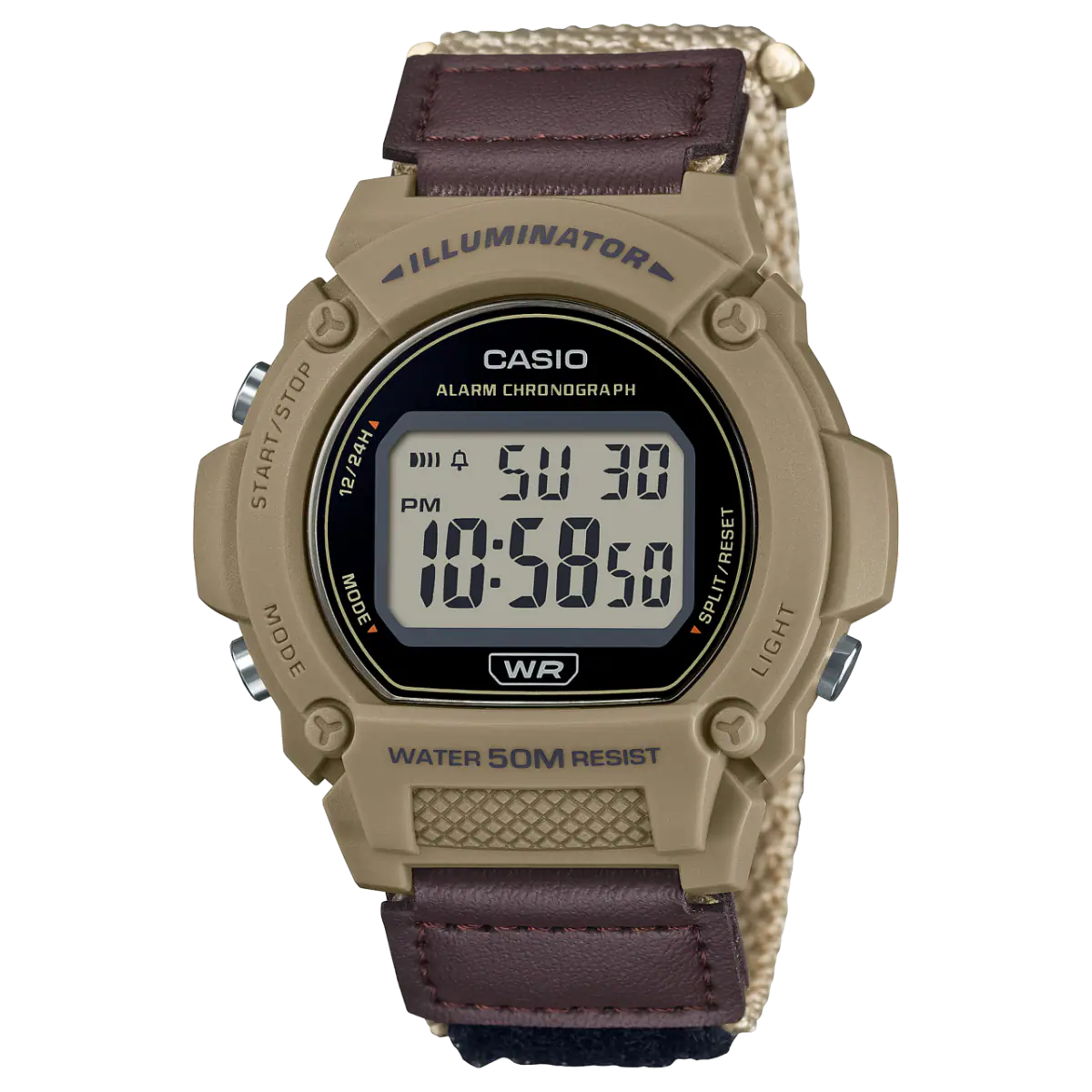 นาฬิกา Casio STANDARD DIGITAL รุ่น W-219HB-5AV ของแท้ รับประกัน1ปี