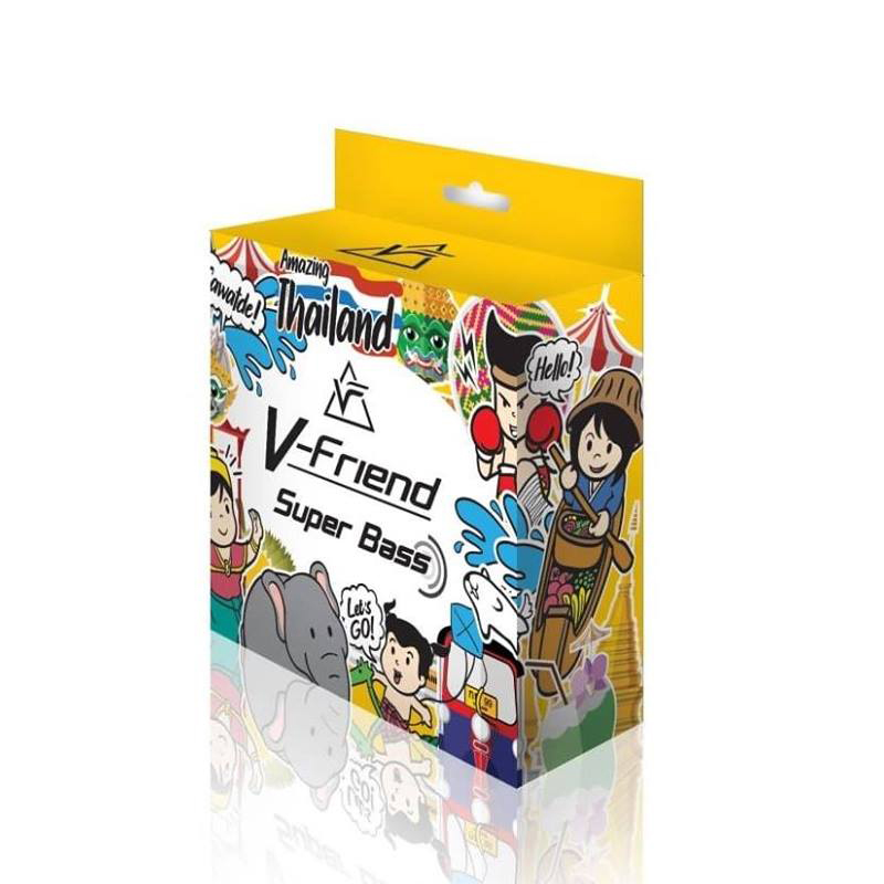 ขาย V-Friend SuperBass หูฟังเอียร์บัด เบสเยอะ ฟังสนุก