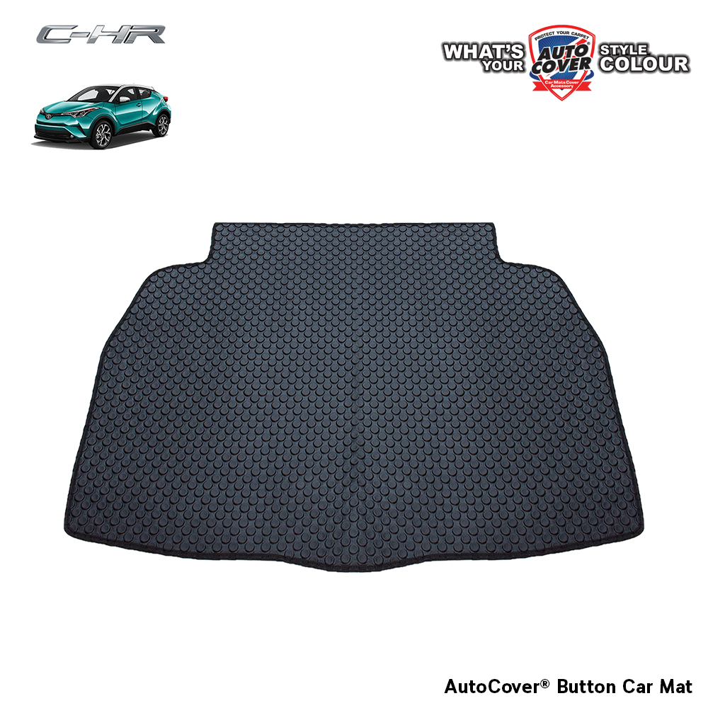 พรมกระดุมแผ่นท้ายสัมภาระ TOYOTA CHR ปี 2018-2022 จำนวน 1 ชิ้น