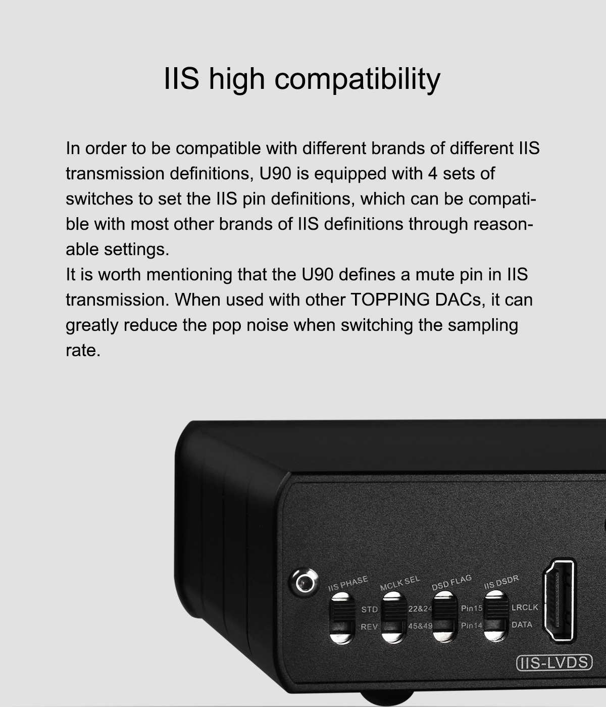 ขาย Topping U90 USB Bridge รองรับ PCM 32bit/768kHz ประกันศูนย์ไทย