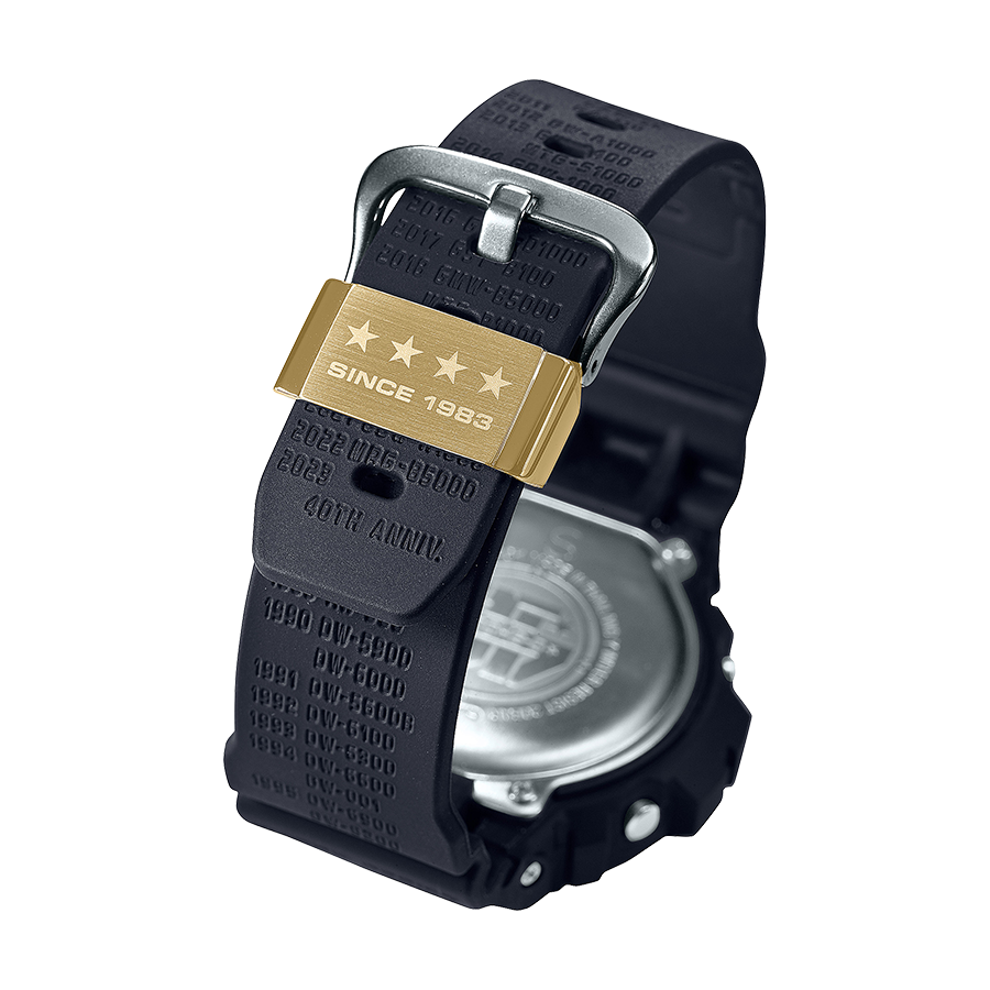 นาฬิกา Casio G-SHOCK 40th Anniversary REMASTER BLACK Limited รุ่น DW-6640RE-1 ของแท้ รับประกัน1ปี