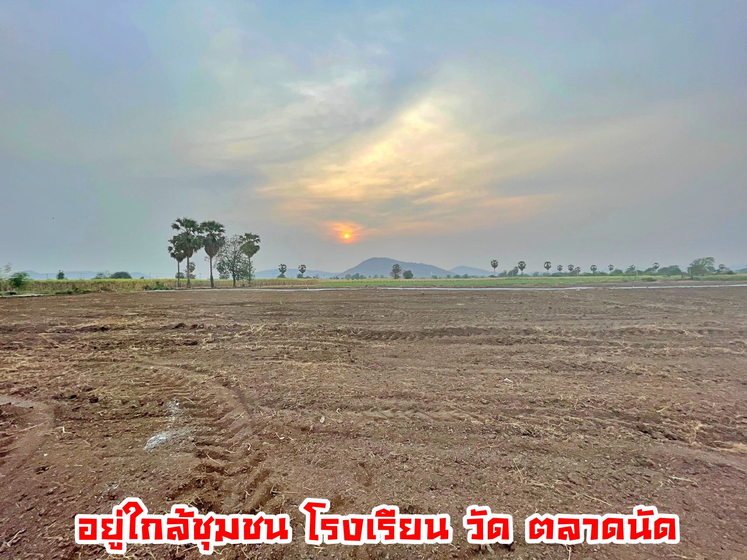 💰ขายแล้ว💰ขายที่ดินแปลงสวย วิวภูเขา เมืองทราวดี อ.อู่ทอง จ.สุพรรณบุรี เนื้อที่ 9ไร่ ไร่ละ 320,000 บ. {ขายยกแปลง}ที่สวย บรรยากาศดี วิวทิวทัศน์สวยงาม ⚜ติดถนนทางสาธารณะ กว้าง 7 เมตร สาธารณูปโภคครบครัน อยู่ใกล้แหล่งชุมชน