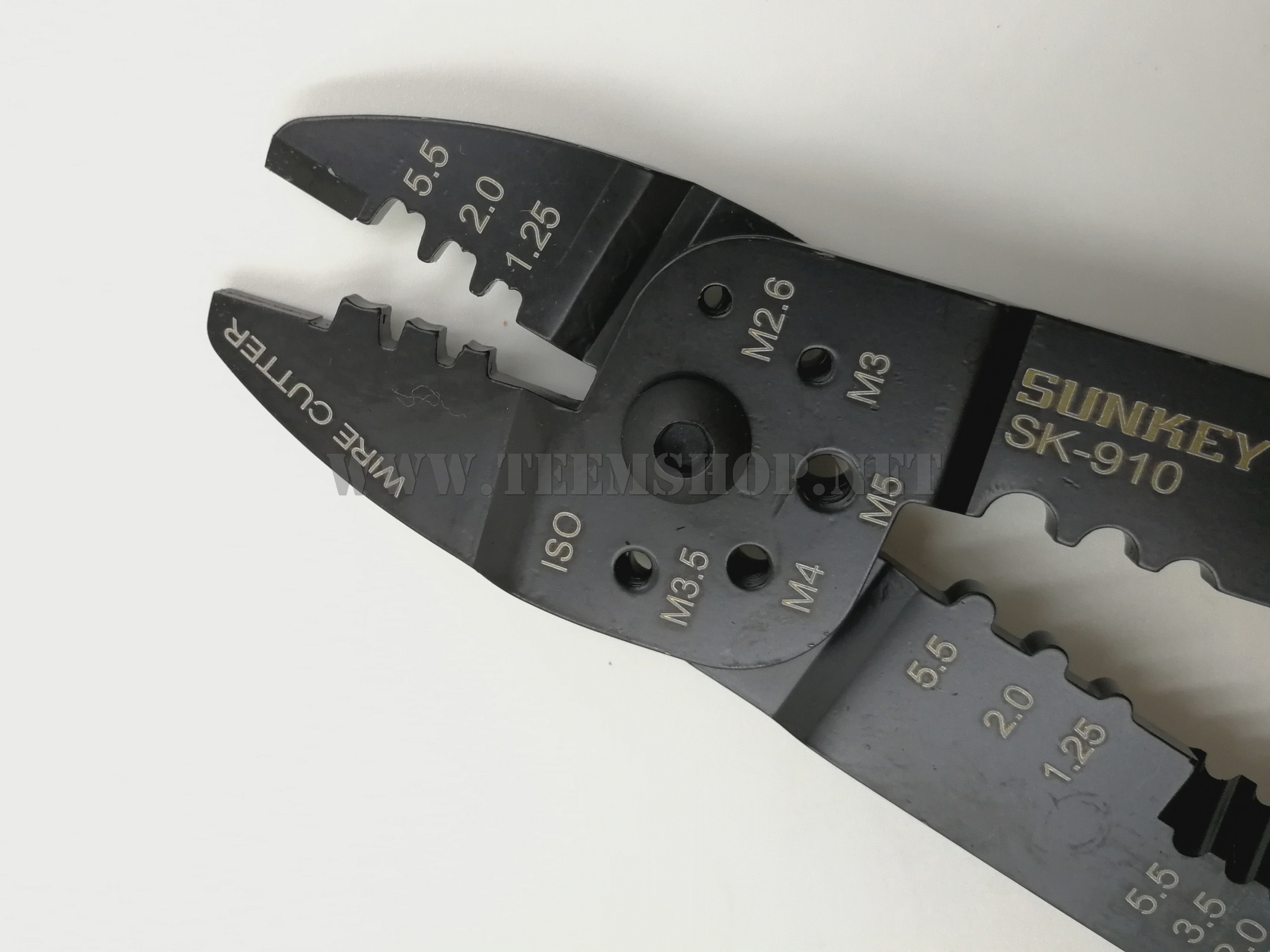 SUNKEY คีมปอกสาย ย้ำสาย SK-910 Made in Taiwan