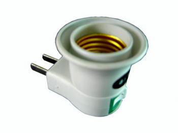 ปลั๊กไฟขั้วเกลียวอเนกประสงค์ E27 มีสวิตช์