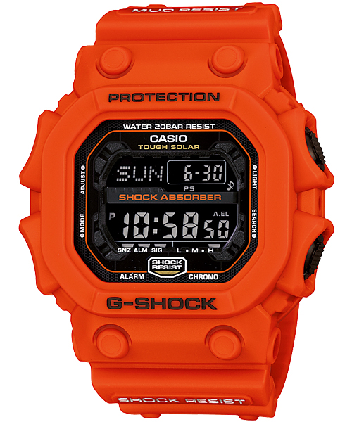นาฬิกา คาสิโอ Casio G-Shock Standard digital MUDMAN XXL รุ่น GX-56-4ADR ”ยักษ์ส้ม“
