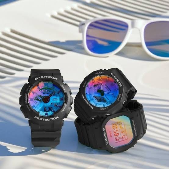 นาฬิกา Casio G-Shock Special Color Shades of Rainbow series รุ่น GA-2100SR-1A ของแท้ รับประกัน1ปี