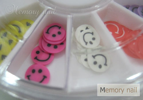 Fimo,ฟีโม่,ฟีโม่ติดเล็บ,ฟีโม่ลายหน้ายิ้ม