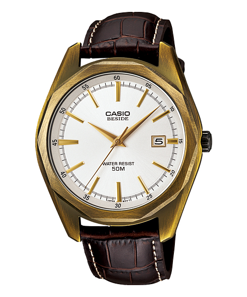 นาฬิกา คาสิโอ Casio BESIDE 3-HAND ANALOG รุ่น BEM-121AL-7AV ของแท้ รับประกัน 1 ปี