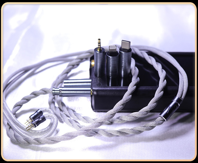 ขาย Hakugei joyful voice Gray สายอัพเกรดหูฟัง Hybrid 3 ธาตุ ระดับเทพ [สีเทา]