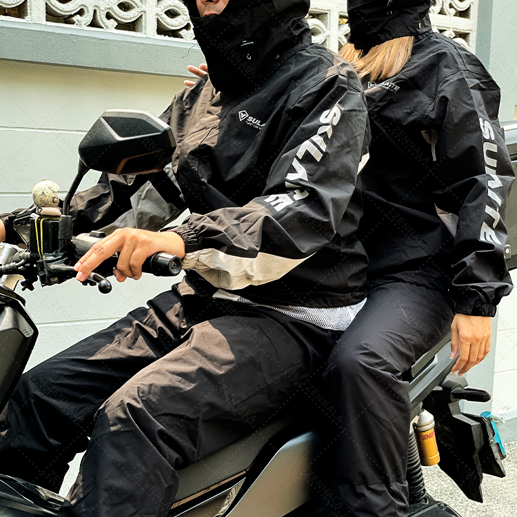 เสื้อกันฝนบิ๊กไบค์ (เสื้อพร้อมกางเกง) Sport SULAITE
