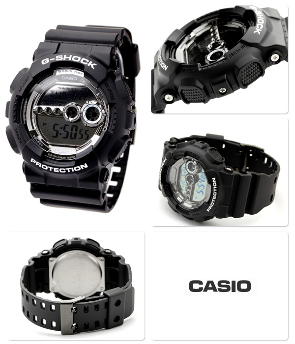 นาฬิกา คาสิโอ Casio G-Shock BW Series Standard digital Limited model รุ่น GD-100BW-1 ของแท้ รับประกัน1ปี