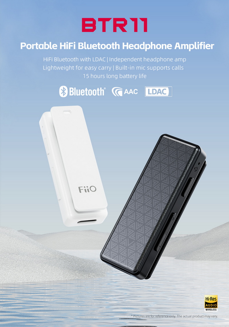 FiiO BTR11 Bluetooth DAC/AMP พกพาจิ๋ว ชิปแอมป์ HT97220 รองรับ LDAC ประกันศูนย์ไทย