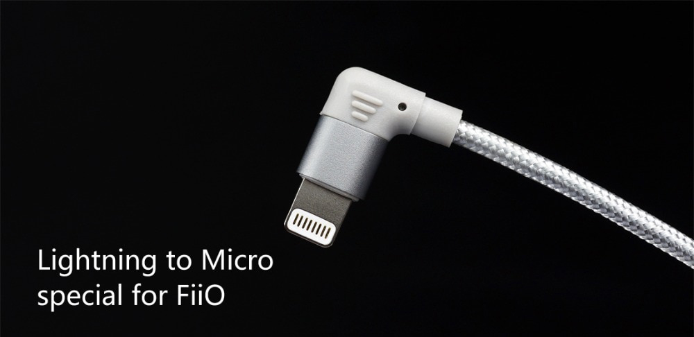 ขาย DD MFi05 สายแปลง Micro USB เป็น Lightning สำหรับ FiiO Q1ii , FiiO Q5