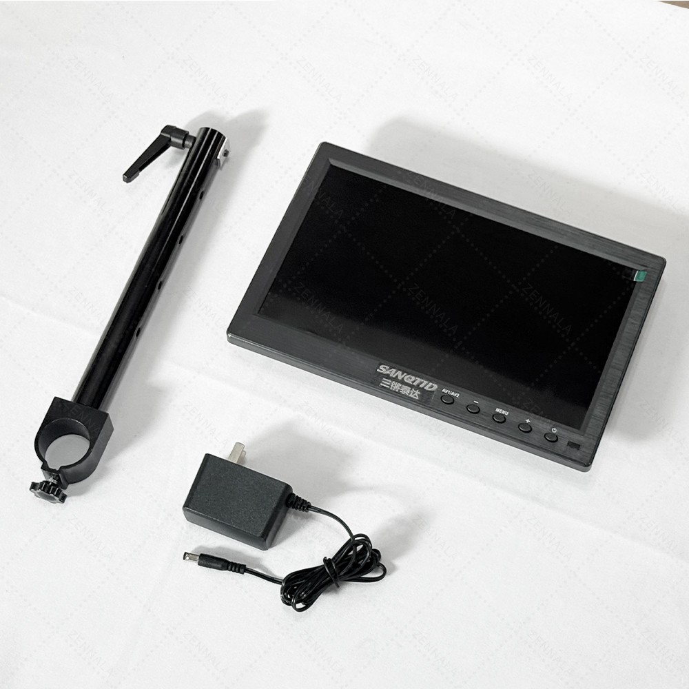 SANQTID หน้าจอ LCD ขนาด 10 นิ้ว สำหรับกล้องจุลทรรศน์