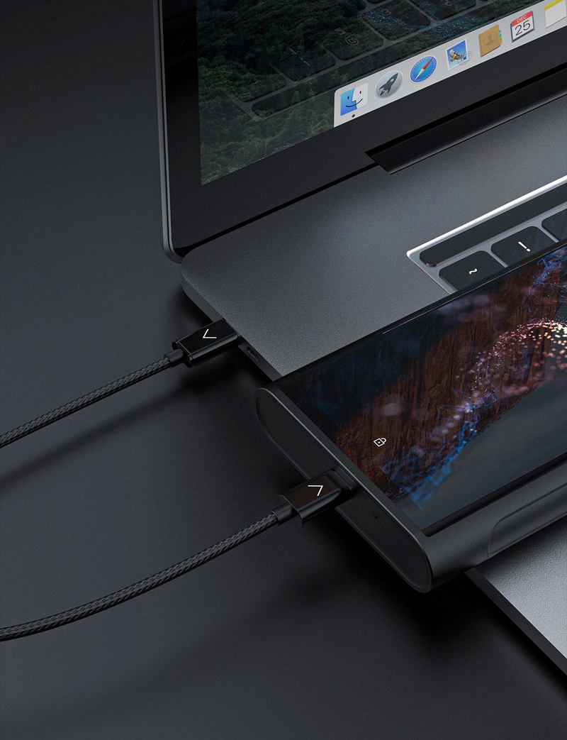 FiiO LT-TC4 สายชาร์จ/สายดาต้า แบบ TypeC เป็น TypeC ยาว 50 เซนติเมตร