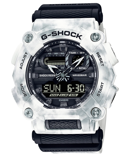 นาฬิกา Casio G-Shock Special Color GRUNGE SNOW CAMOUFLAGE series รุ่น GA-900GC-7A ของแท้ รับประกัน1ปี
