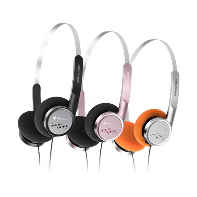 Snowsky Wind หูฟังครอบหูขนาดเล็ก สไตล์ย้อนยุค ไดรเวอร์ไดนามิก สวมใส่สบาย ประกันศูนย์ไทย