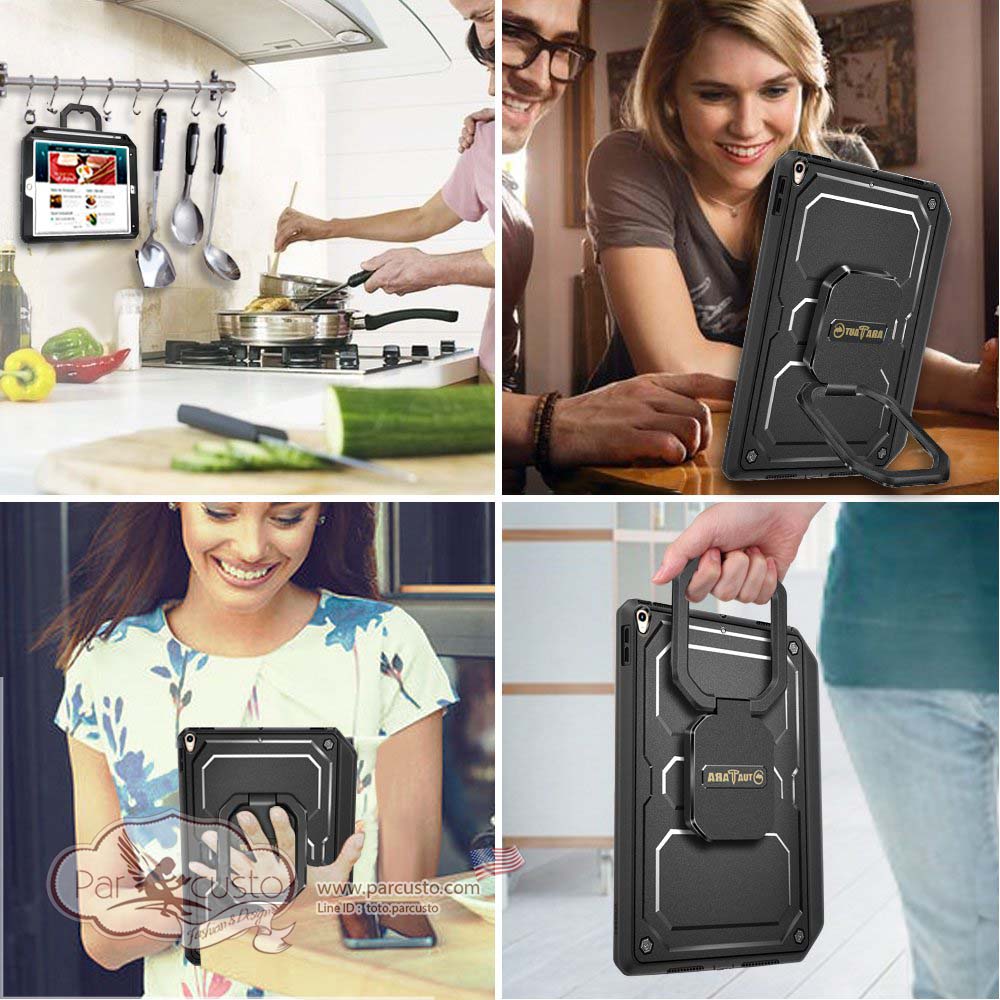 เคสกันกระแทก Apple iPad Air 3 2019 [Tuatara Magic Ring] จาก Fintie [Pre-order USA]