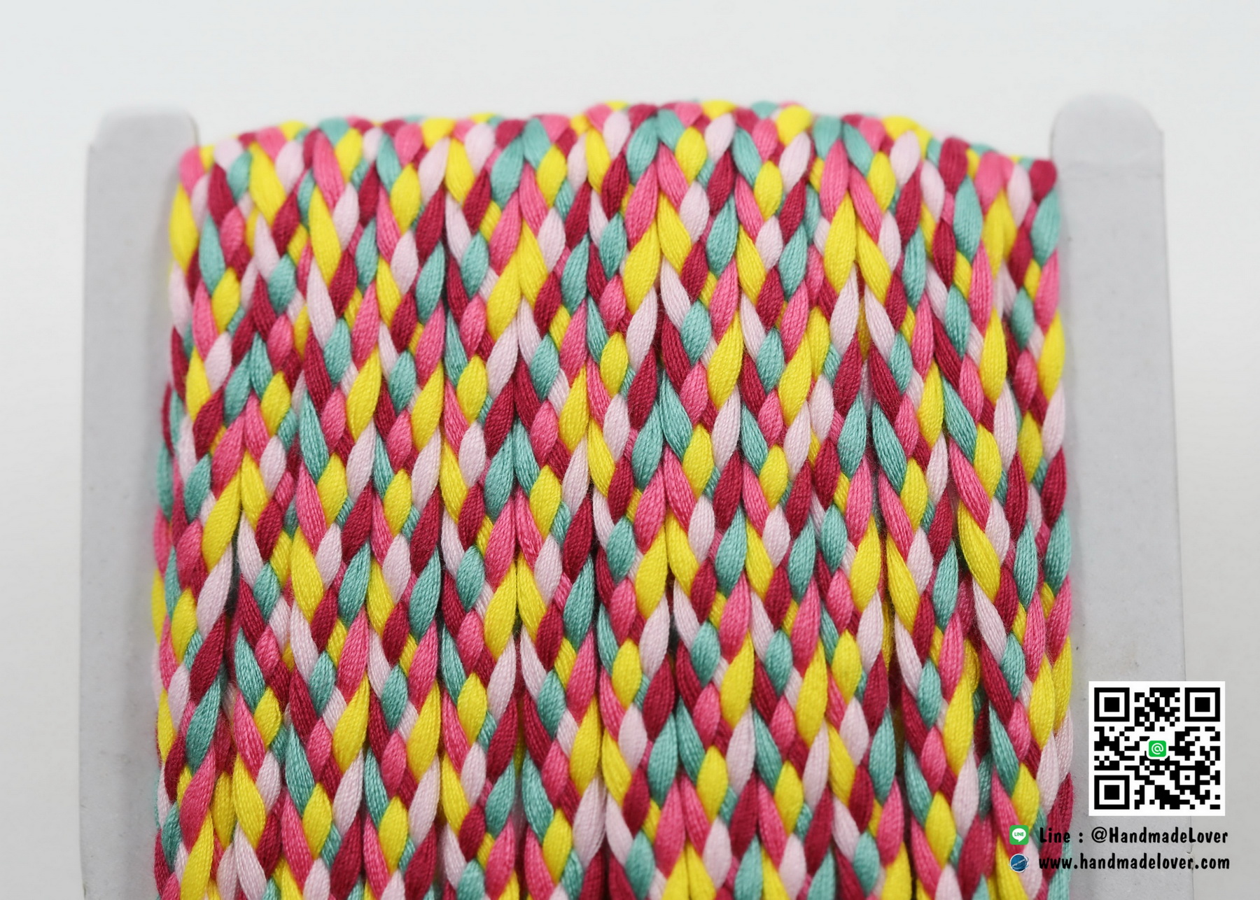 เชือกผ้าถัก สีหวาน (N1)