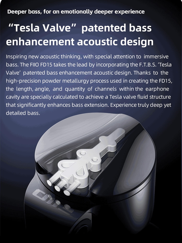 FiiO FD15 หูฟัง IEMs ไดรเวอร์ไดนามิก 13.8 มม.ไดอะแฟรมแมกเนเลียม บอดี้แสตนเลส 316L รองรับ Hi-Res ประกันศูนย์ไทย