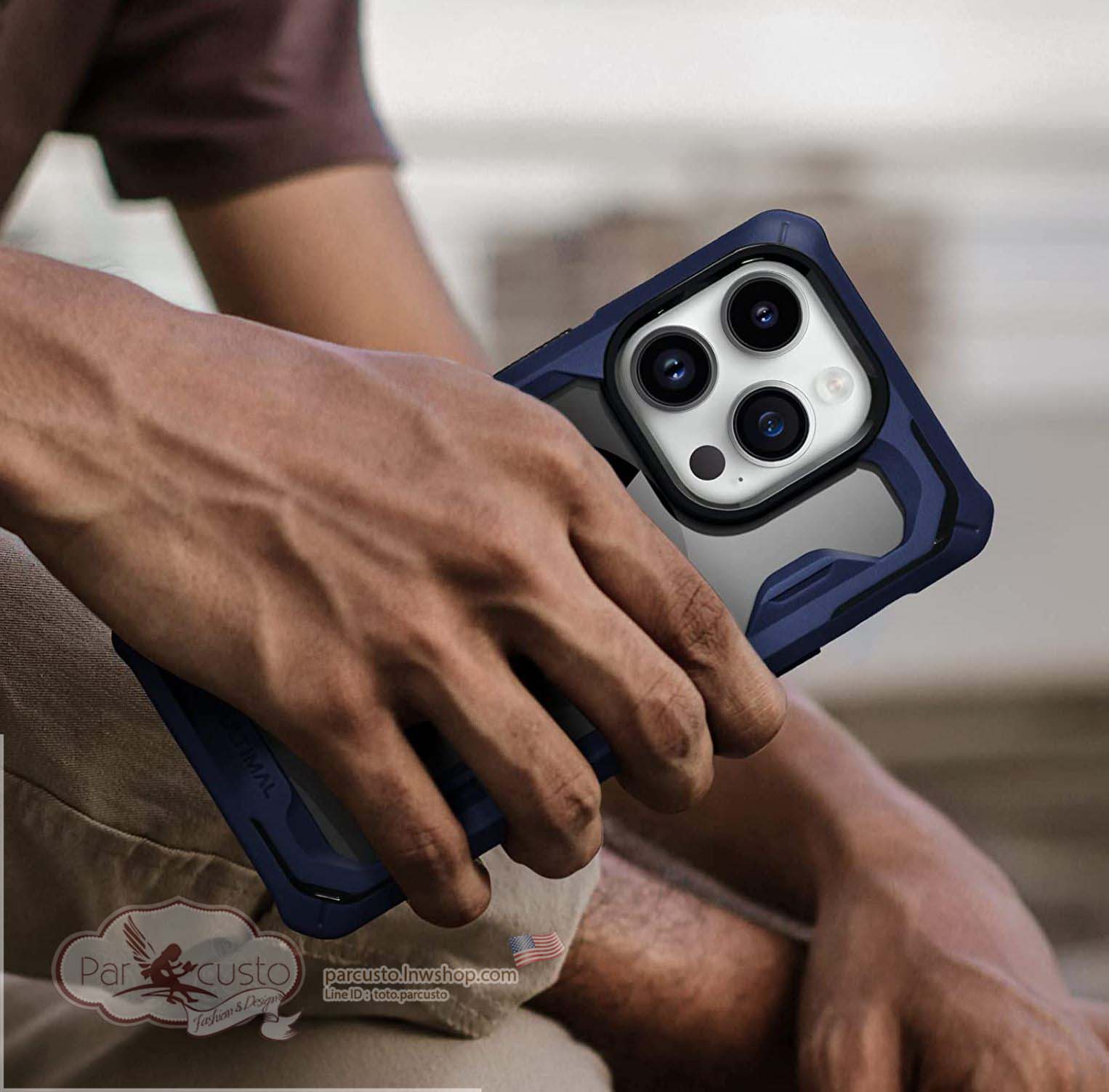 เคสกันกระแทก Apple iPhone 14 Pro Max [Rugged Military] จาก ULTIMAL (Pre-order USA)