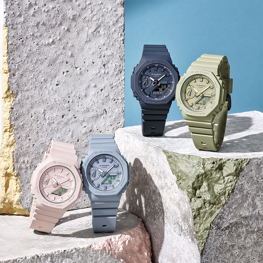 นาฬิกา Casio G-Shock Women ไซส์มินิ GMA-S2100BA Bold Accent series รุ่น GMA-S2100BA-2A1 ของแท้ รับประกัน1ปี