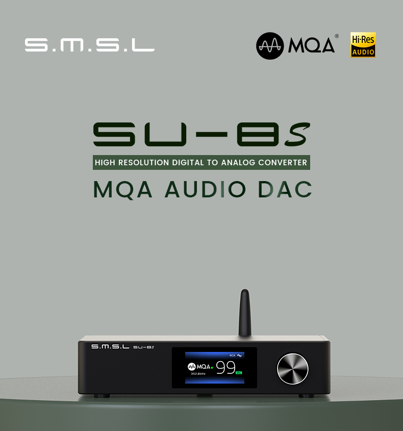 ขาย SMSL SU-8S DAC ระดับ High-End รองรับ MQA ประกันศูนย์ไทย