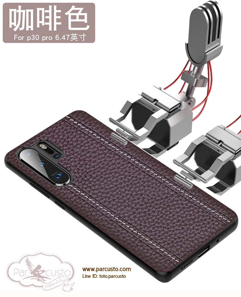 เคสฝาหลังหนังแท้ Huawei P30 และ P30 PRO (กรุณาระบุรุ่น) จาก Wobiloo [Pre-order]