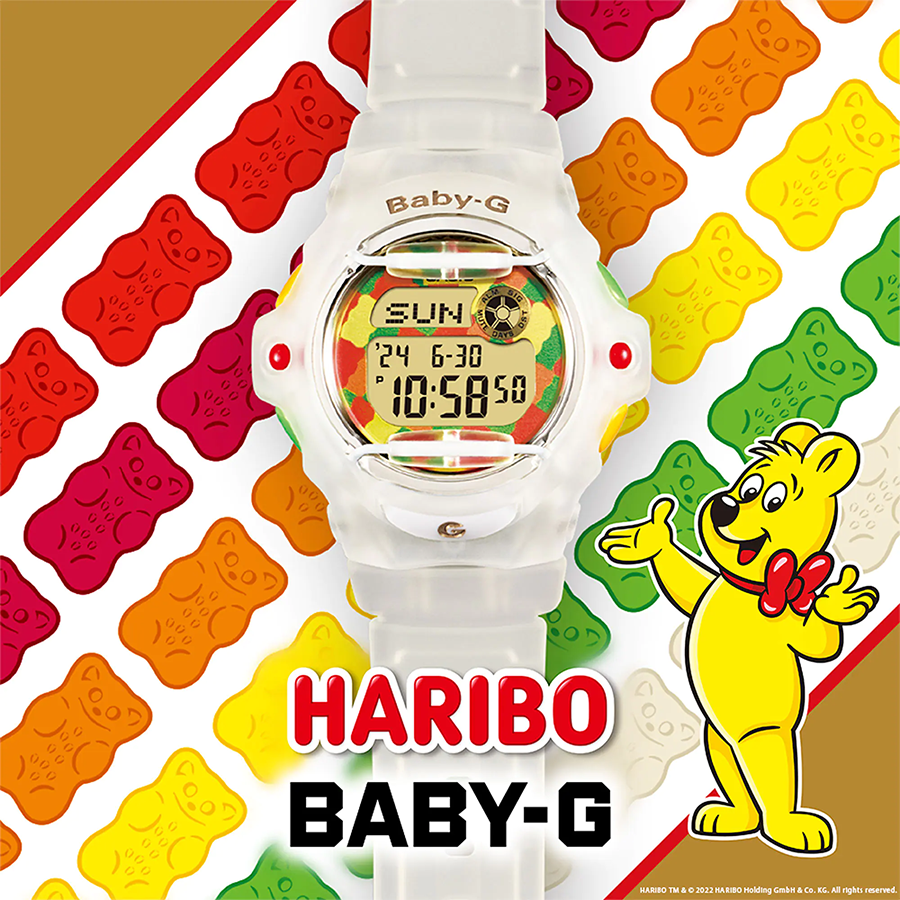 นาฬิกา Casio Baby-G x HARIBO Limited รุ่น BG-169HRB-7 ของแท้ รับประกัน1ปี