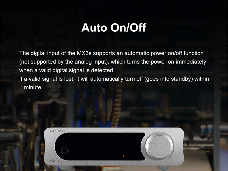 Topping MX3S DAC/AMP ตั้งโต๊ะแบบออลอิลวันพร้อมรีโมทควบคุม ประกันศูนย์ไทย