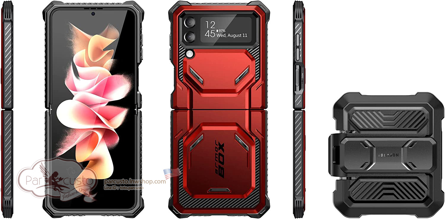 เคสกันกระแทก Samsung Galaxy Z Flip 4 5G [Armorbox] จาก i-Blason (Pre-order USA)