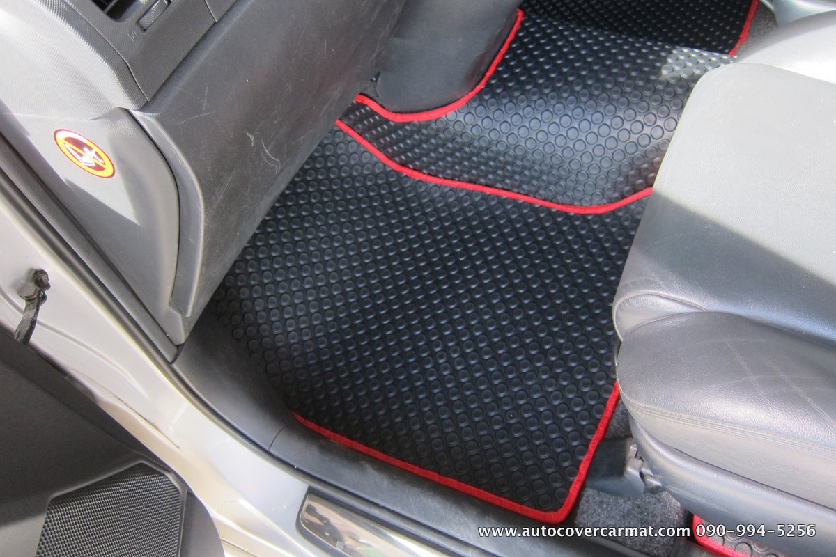 พรมปูพื้นรถยนต์ พรมกระดุม รถ TOYOTA WISH ปี 2003-2010 ชุดเต็มคัน+หลังเบาะ+แผ่นท้าย จำนวน 10 ชิ้น