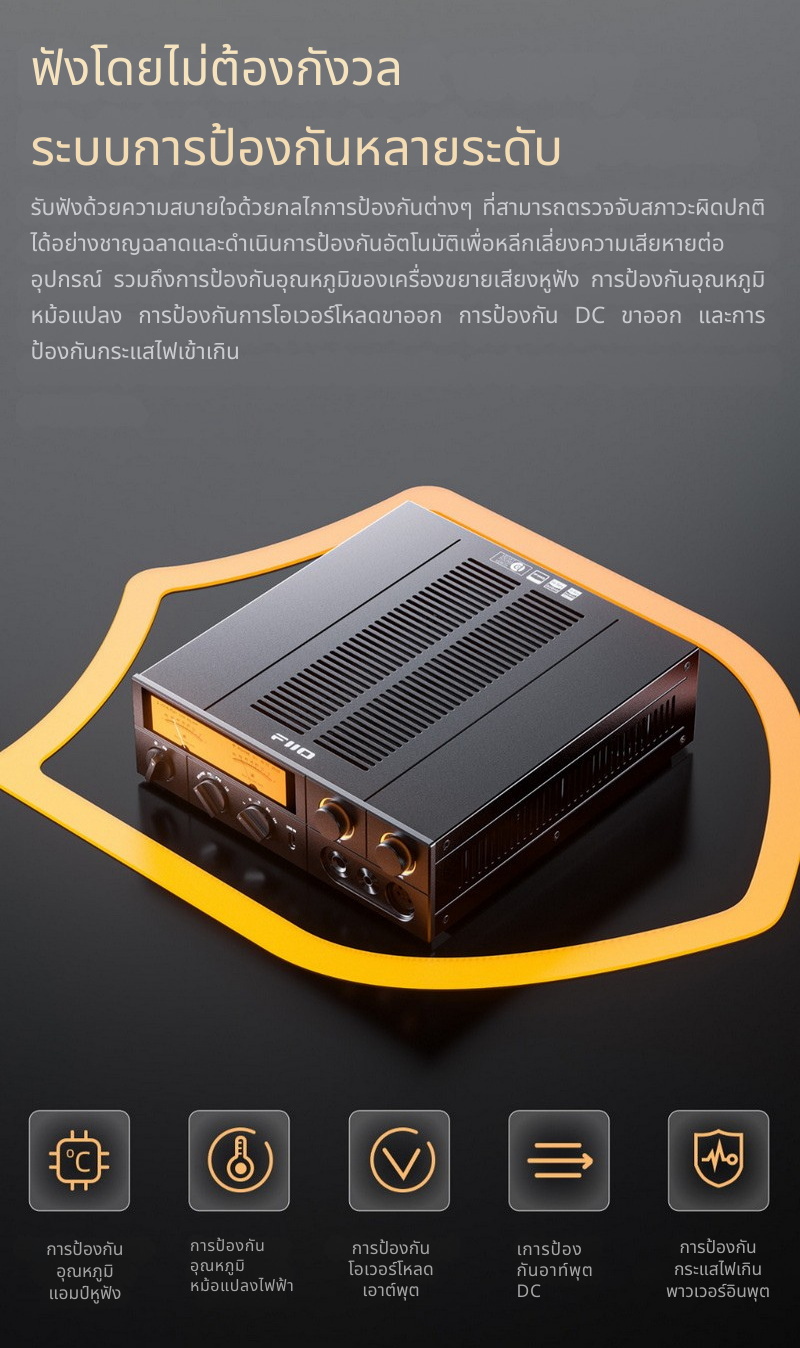 FiiO K17 DAC/AMP ตั้งโต๊ะชิป AKM AK4191+AK4499EX *2 รองรับ MQA, Dual Hi-Res ประกันศูนย์ไทย