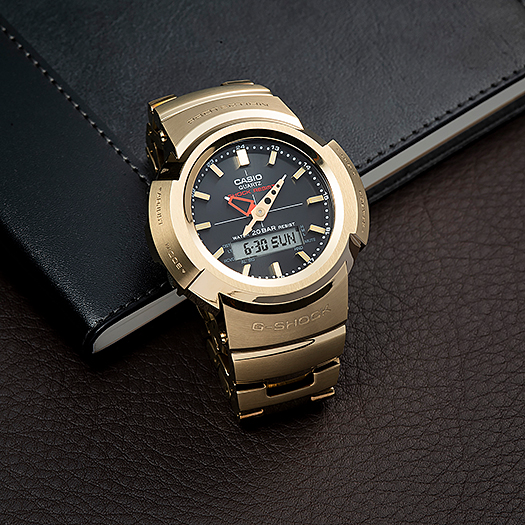 นาฬิกา Casio G-Shock Full Metal AWM-500 series รุ่น AWM-500GD-9A ของแท้ รับประกัน1ปี