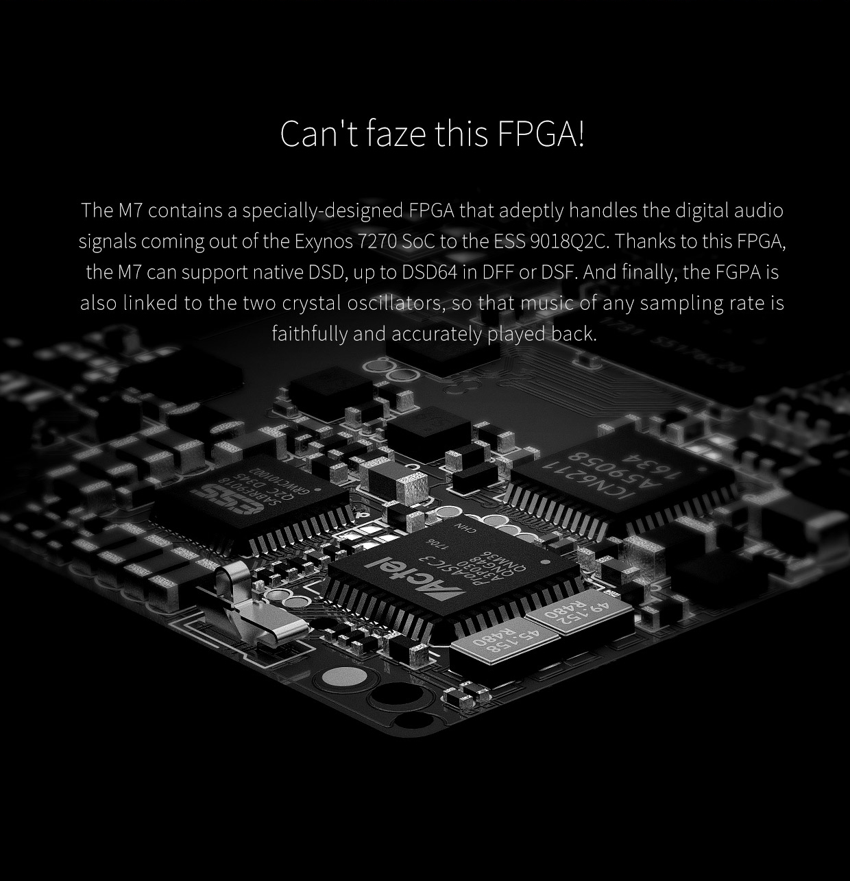 ขาย FiiO M7 เครื่องเล่นพกพาระดับ Hi-Res รองรับ lossless , DSD , Bluetooth , จอ Touch Screen