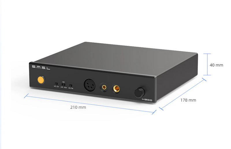 SMSL H300 Headphone Amplifier ตั้งโต๊ะ รองรับ Hi-Res ประกันศูนย์ไทย