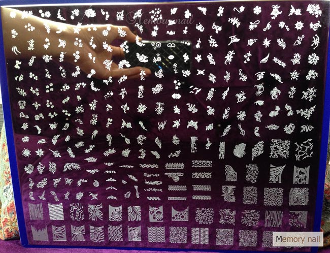 เพลทปั้มลายเล็บ XXL แบบที่ 3
