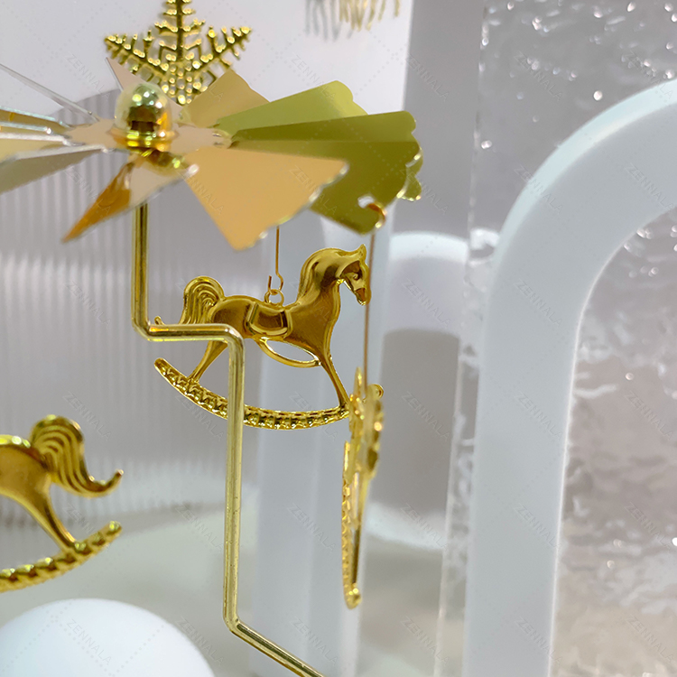 ที่วางเทียนหอม โมบายเชิงเทียน แบบหมุนได้