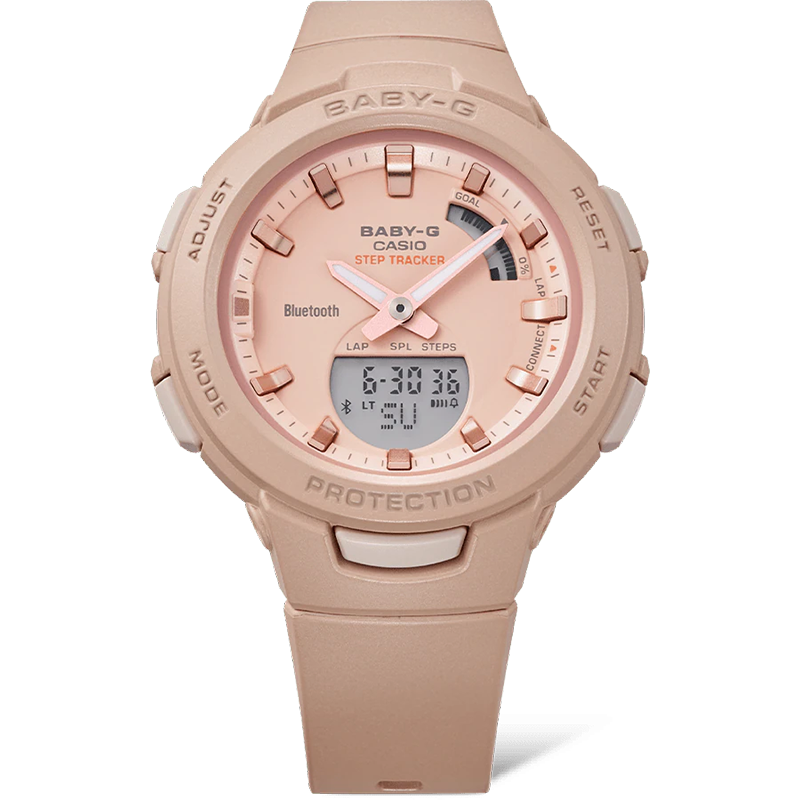 นาฬิกา Casio Baby-G G-SQUAD BSA-B100CS series รุ่น BSA-B100CS-4A ของแท้ รับประกัน1ปี
