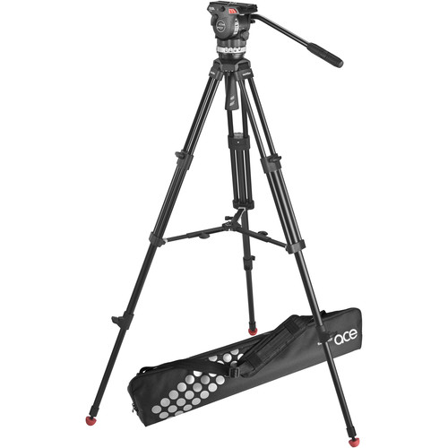 Sachtler Ace M Fluid Head with 2-Stage Aluminum Tripod ขาตั้งกล้องเกรดพรีเมี่ยม