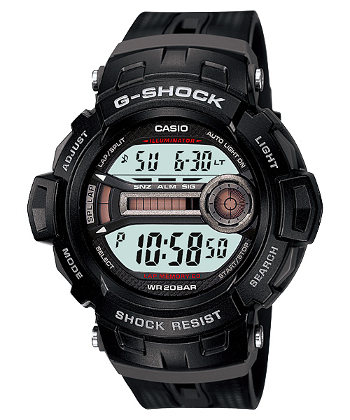 นาฬิกา คาสิโอ Casio G-Shock Standard digital รุ่น GD-200-1DR สายFiberGlass (หายากมาก)