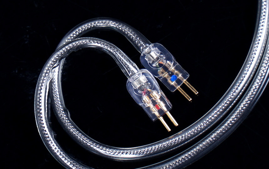 Simgot LC1 สายอัพเกรดหูฟังทองแดงหุ้มฉนวนเงิน ขั้ว 2พิน0.78 แจ็ค 3.5 มม. มีไมค์ในตัว ประกันศูนย์ไทย