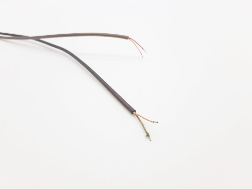 สายไฟสำหรับหูฟังแบบมาตรฐาน ทองแดง 56แกน 1เส้น