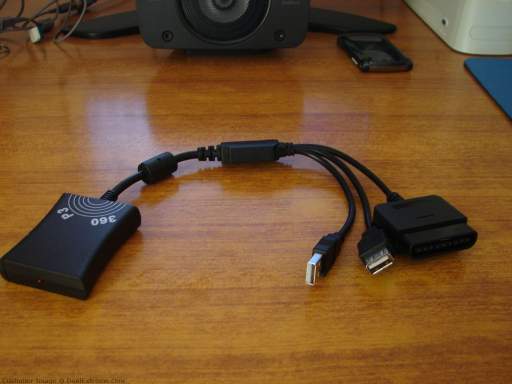 สายแปลงจอย PS2 ให้ใช้กับ XBOX360 และ PS3 ได้