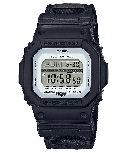 นาฬิกา Casio G-Shock G-LIDE Winter 2017 GLS-5600CL Cloth Band Military Color series รุ่น GLS-5600CL-1 (สายผ้านาโต้) ของแท้ รับประกัน1ปี