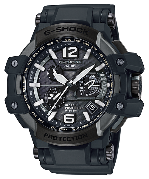 นาฬิกา Casio G-SHOCK นักบิน GRAVITYMASTER GPS Hybrid Wave Captor รุ่น GPW-1000T-1A ของแท้ รับประกัน1ปี
