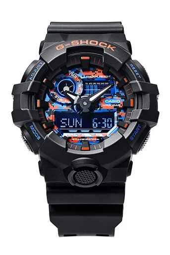 นาฬิกา Casio G-Shock Special color CITY CAMOUFLAGE series รุ่น GA-700CT-1A ของแท้ รับประกัน1ปี